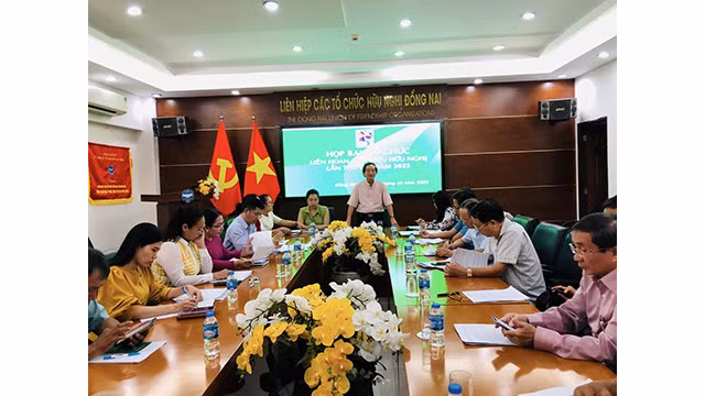 La vue générale de la séance de travail. Photo: thoidai.com.vn