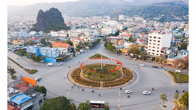 La ville de Câm Pha. Photo : vnexpress.net La ville de Câm Pha. Photo : vnexpress.net