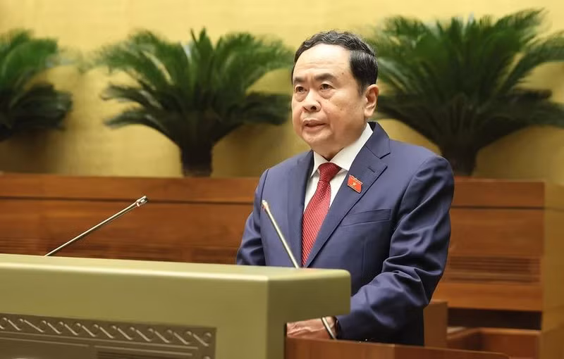 Le président de l'AN Tran Thanh Man. Photo : VNA.