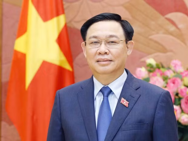 Le Président de l'Assemblée nationale (AN), Vuong Dinh Huê. Photo : VOV.