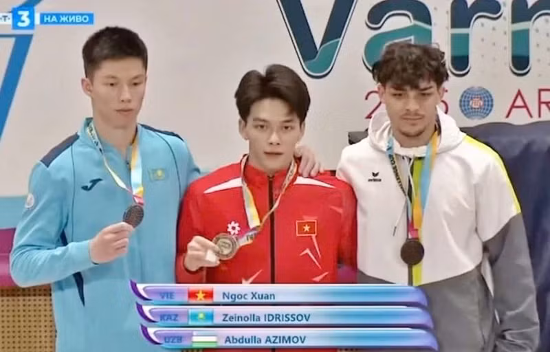 Le Vietnam remporte la médaille d'or lors de la Coupe du monde de gymnastique FIG 2025