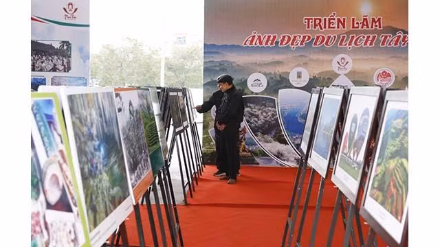Les couleurs culturelles des ethnies du Nord-Ouest dans la communauté des ethnies au Vietnam. Photo : baodantoc.vn