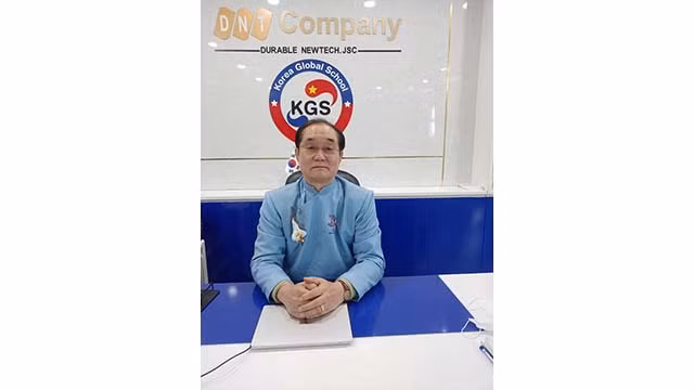Le Professeur Ahn Kyong Hwan, président de l'Association des études vietnamiennes en R. de Corée. Photo : thoidai.com.vn