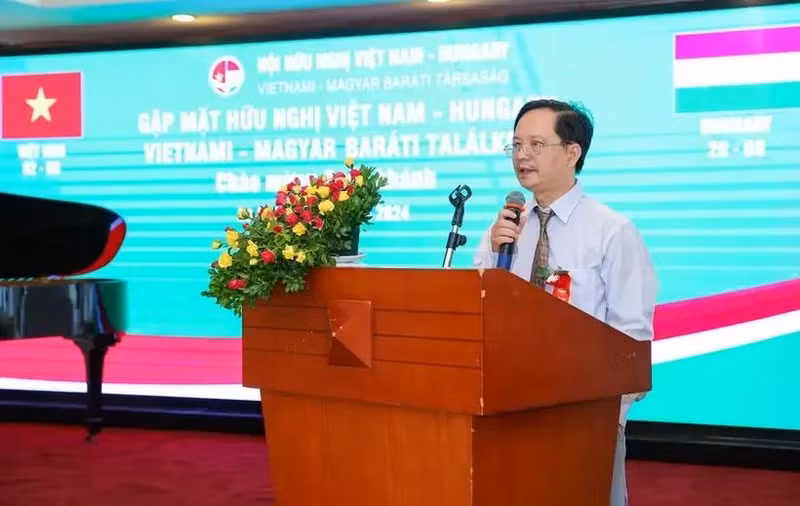 Le président de l'Association d'amitié Vietnam-Hongrie Vu Hoang Linh. Photo : thoidai.com.vn