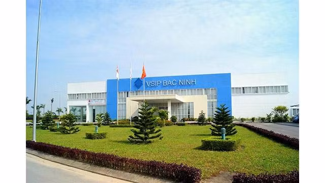 La zone industrielle VSIP à Bac Ninh. Photo : VGP.