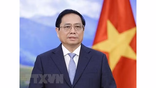 Le Premier ministre Pham Minh Chinh. Photo : VNA.
