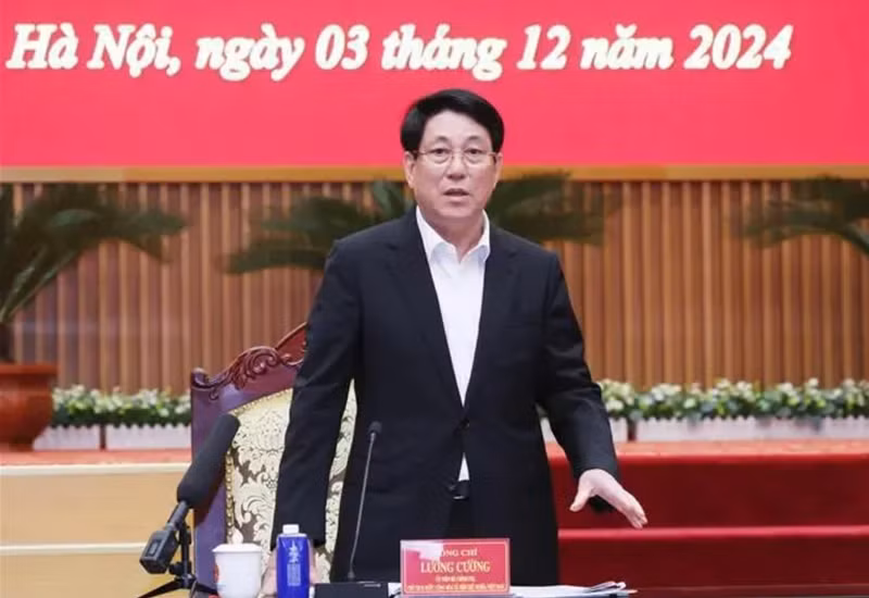 Le président de la République, Luong Cuong. Photo : VNA.