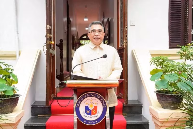 L'ambassadeur des Philippines au Vietnam, Meynardo Los Banos Montealegre. Photo : ambassade des Philippines au Vietnam.