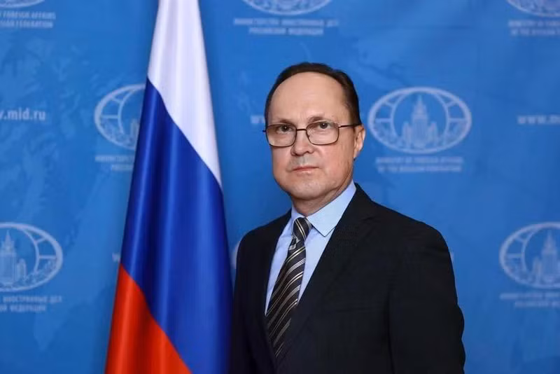 L’ambassadeur de Russie au Vietnam Gennady Bezdetko. Photo : VNA.