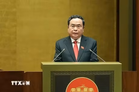 Le Président de l’Assemblée nationale Tran Thanh Man. Photo : VNA.
