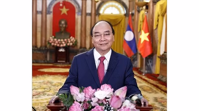 Le Président du Vietnam, Nguyên Xuân Phuc. Photo : VNA.