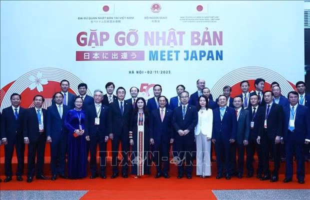 La conférence «Meet Japan 2023» s'est tenue jeudi à Hanoï. Photo: VNA