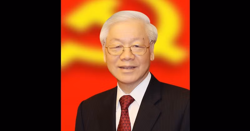Le leader du Parti Nguyên Phu Trong. Photo : VNA. 