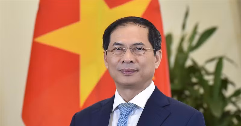 Le ministre des Affaires étrangères Bui Thanh Son. Photo : VNA.