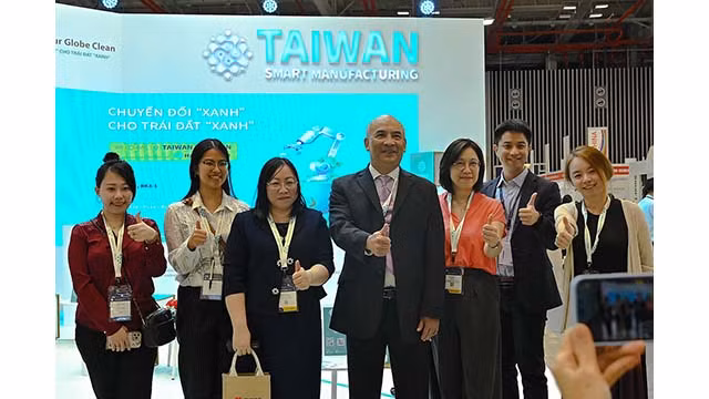 Des entreprises taïwanaises présentes au salon MTA 2024. Photo: vnbusiness.vn