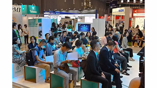 Des entreprises taïwanaises au salon MTA 2024 : soutien pour la production durable du Vietnam ảnh 1