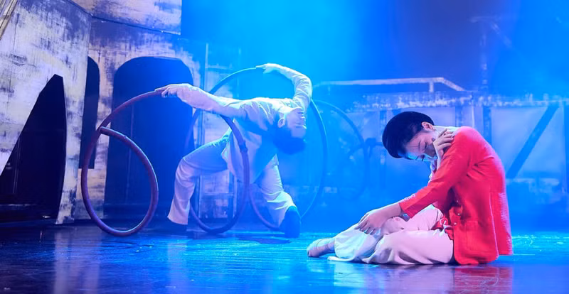 Une scène de la comédie musicale "La voleuse". Photo : HP/CVN