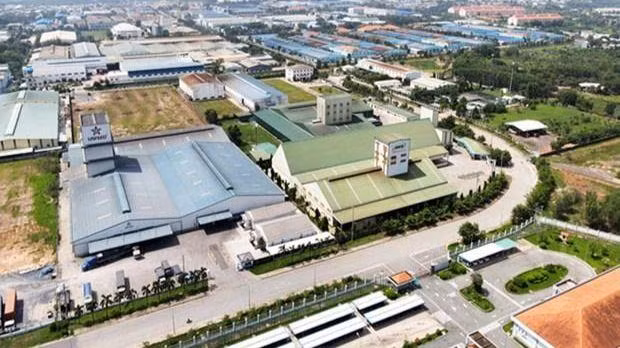 La zone industrielle de Song May, au district de Trang Bom, province de Dông Nai. Photo : internet/VNA.