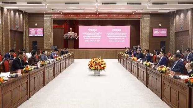 Panorama de la conférence. Photo : VNA.