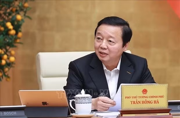 Le Vice-Premier ministre Trân Hông Hà. Photo : VNA.
