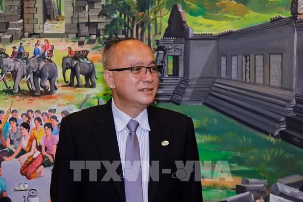 Le vice-gouverneur de la province lao de Champassak, Somboun Heuangvongxa. Photo : VNA