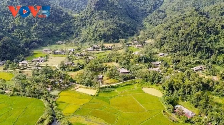 Le village Khun, une destination paisible. Photo : Vinh Phong/VOV5.
