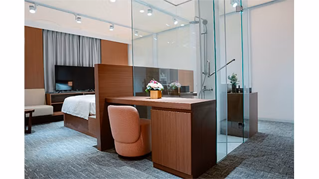 Une solution complète de construction de chambre d'hôtel d'une entreprise vietnamienne. Photo de : Abella