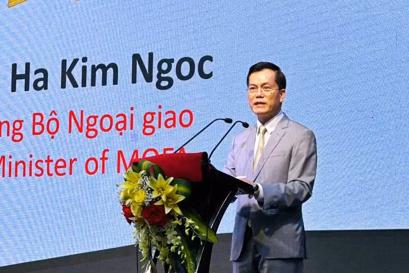 Le vice-ministre vietnamien des Affaires étrangères Ha Kim Ngoc. Photo: baoquocte