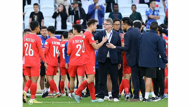 L'équipe vietnamienne a fait des surprises lors d'un match contre l'équipe japonaise. Photo : VFF.