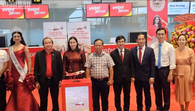 Dà Nang inaugure une ligne aérienne directe à destination d’Inde. Photo: NDEL