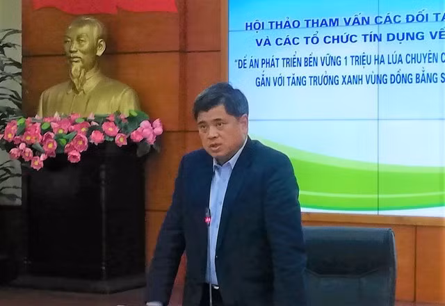 Le vice-ministre vietnamien de l’Agriculture et du Développement rural, Trân Thanh Nam. Photo : VGP.