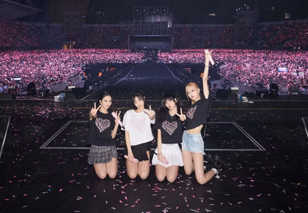 Le concert Blackpink est prévu les 29 et 30 juillet, au stade national de My Dinh, à Hanoi. Photo : thanhnien.vn