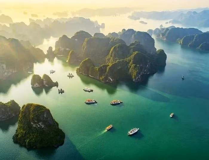 Un coin de la baie d'Halong. Photo: Bao Quang Ninh
