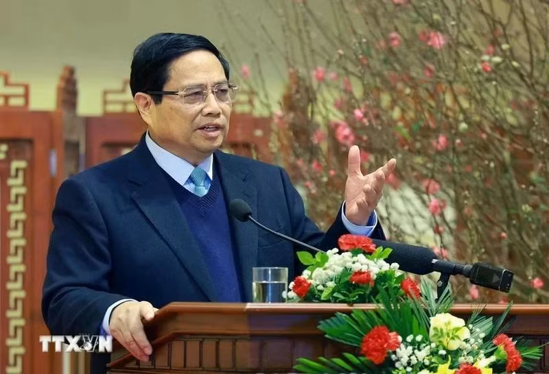 Le Premier ministre Pham Minh Chinh. Photo : VNA