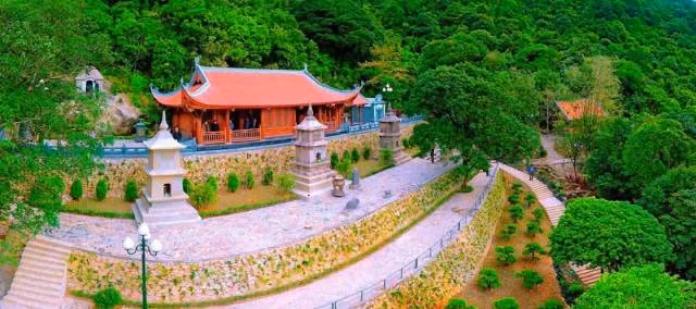 Le site national spécial des Trân à Dông Triêu dans la ville de Dông Triêu, province de Quang Ninh. Photo : VOV.vn
