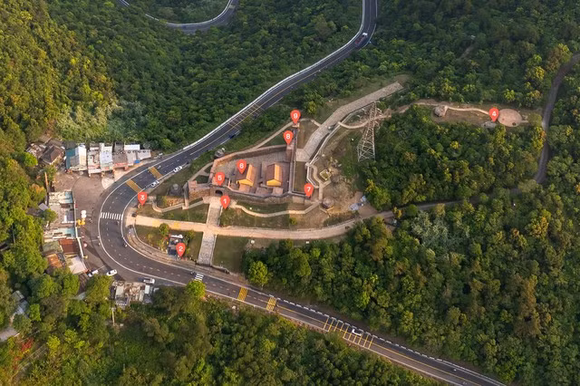 La carte touristique numérique 3D de Hai Vân Quan. Photo : toquoc.vn
