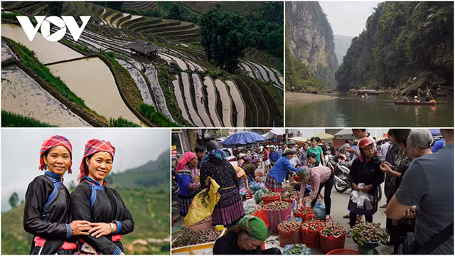 La région du nord-est de la province de Lào Cai a un grand potentiel de développement touristique. Photo : VOV.