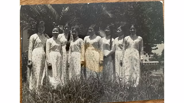 Des étudiantes vietnamiennes étudiait la médecine vétérinaire à l’Université de La Havane pendant les années 1967 - 1968. Photo : FB Mémoires de Cuba.
