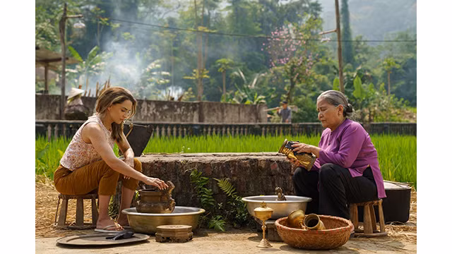 Le Vietnam est poétique dans le film « A Tourist's Guide to Love ». Photo : zingnews.vn