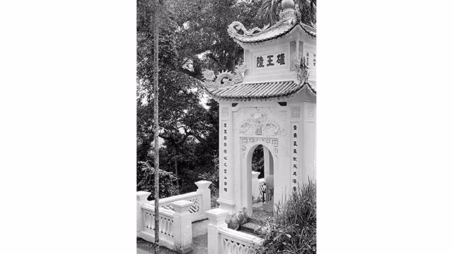 La zone du Mausolée des Rois Hùng. Photo : petrotimes.vn