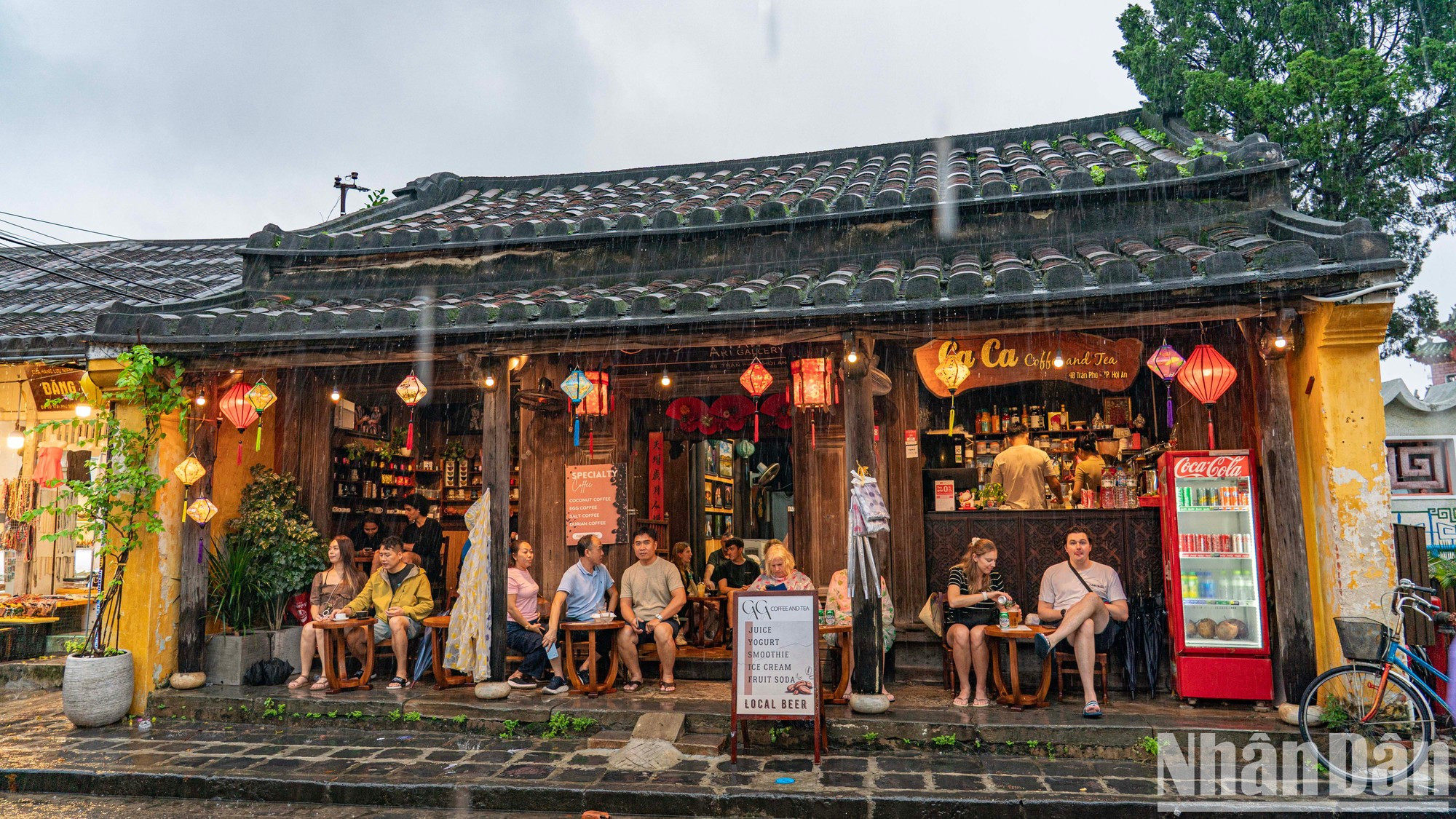La vieille ville de Hoi An pendant la saison des pluies. Photo : NDEL