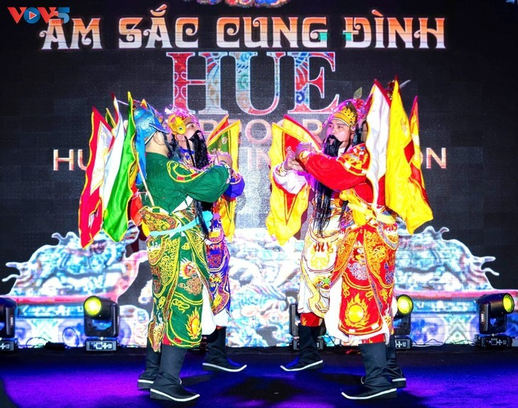 Musique traditionnelle de la cour royale de Hué. Photo: VOV