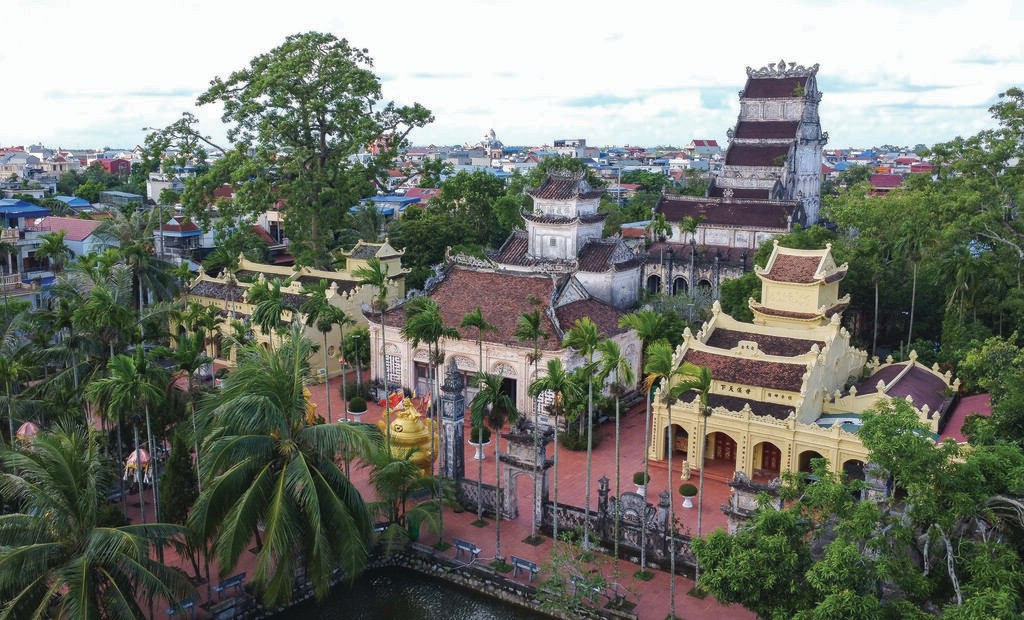 La pagode millénaire Co Le, dans la commune éponyme, province de Ninh Binh (au Nord).