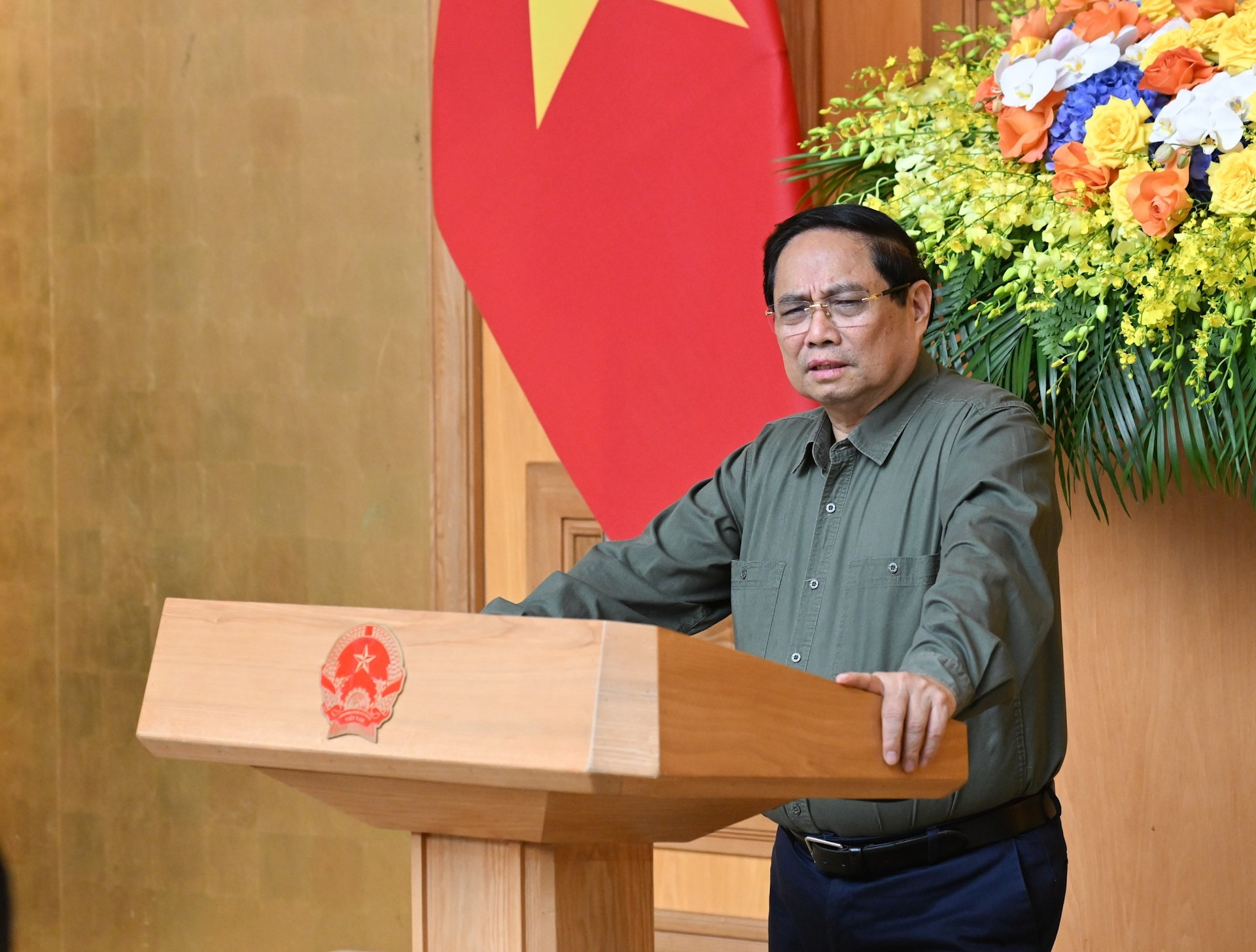 Le PM Pham Minh Chinh fixe l’objectif de mettre fin à la pêche INN d’ici fin novembre 2025. Photo : Tran Hai/NDEL