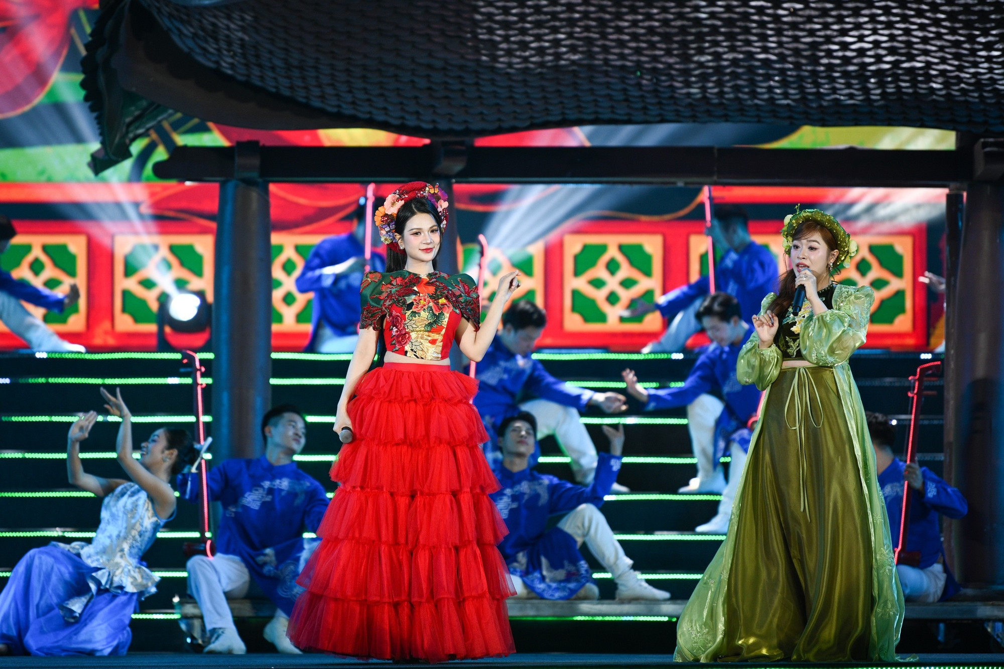 Le festival contribue à rapprocher le patrimoine culturel du public grâce à la combinaison d&apos;éléments traditionnels et modernes, créant ainsi une dynamique pour le développement durable du secteur culturel. Photo : The Dai/NDEL