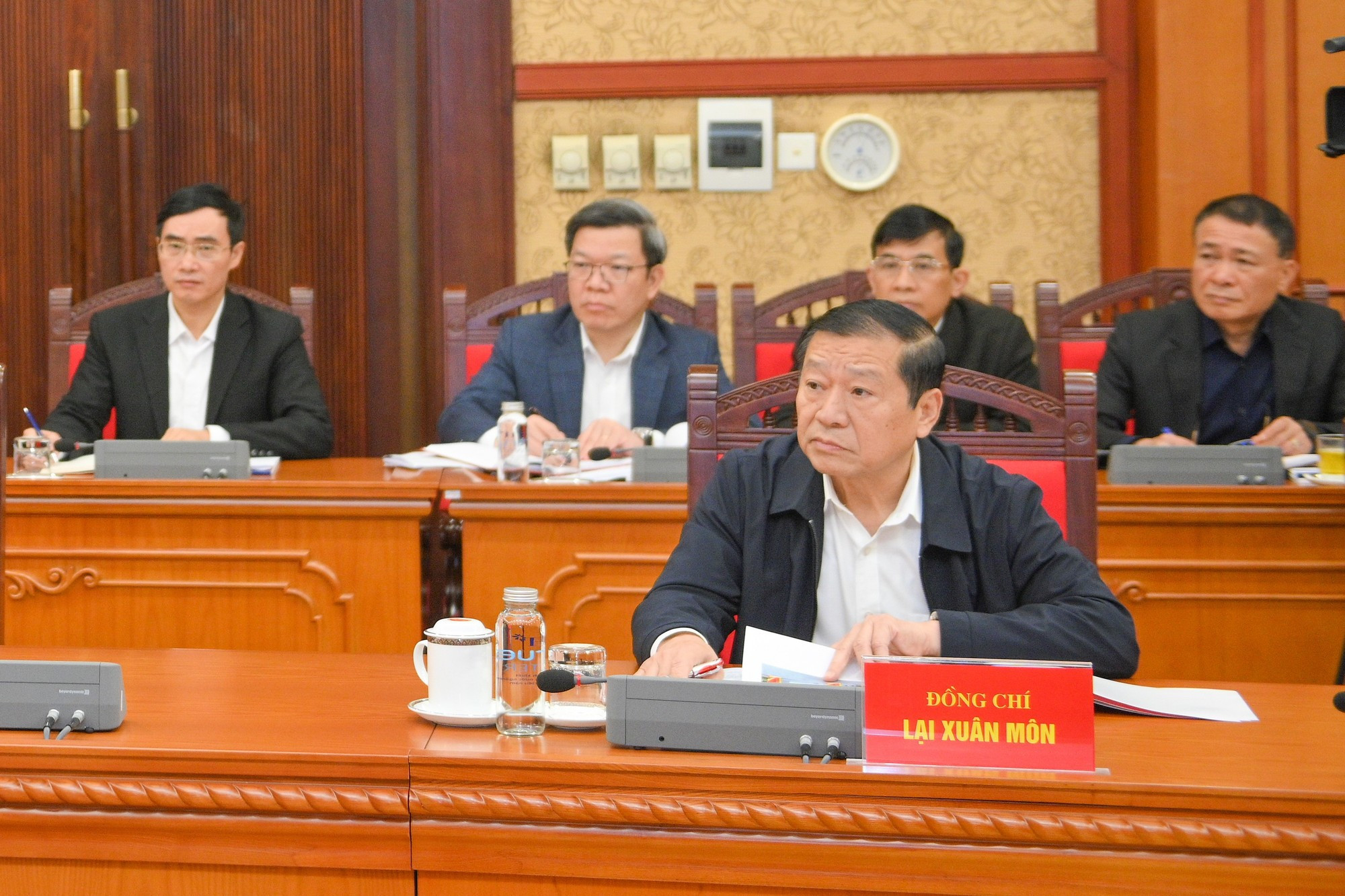 Les délégués lors de la réunion. Photo : The Dai/NDEL