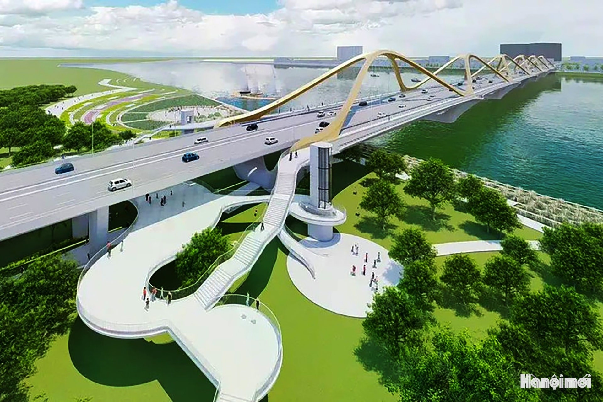 Ces projets témoignent de la volonté de la ville d’accélérer la modernisation de ses infrastructures, de répondre aux besoins croissants de mobilité et de qualité de vie des habitants, tout en affirmant le rôle moteur de Hanoï dans le développement socioéconomique national. Photo : hanoimoi.