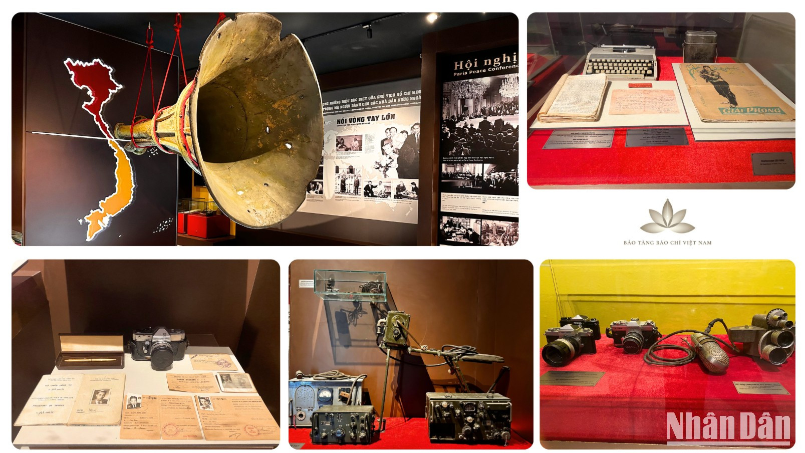 Sur une superficie de 1 500 m2, le Musée de la Presse du Vietnam présente plus de 35 000 objets et documents relatant de manière créative et vivante les différentes périodes de développement de la presse vietnamienne. anh-2-hien-vat-1476.jpg