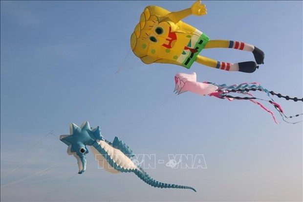 Un vent d’écologie flotte dans l’air des cerfs-volants. Photo: VNA