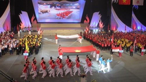 Le Congrès sportif des élèves d’Asie du Sud-Est de 2013 au Vietnam. Photo: baochinhphu.vn